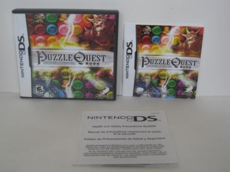 Puzzle Quest Challenge of the Warlords (CASE & MANUAL ONLY) - DS